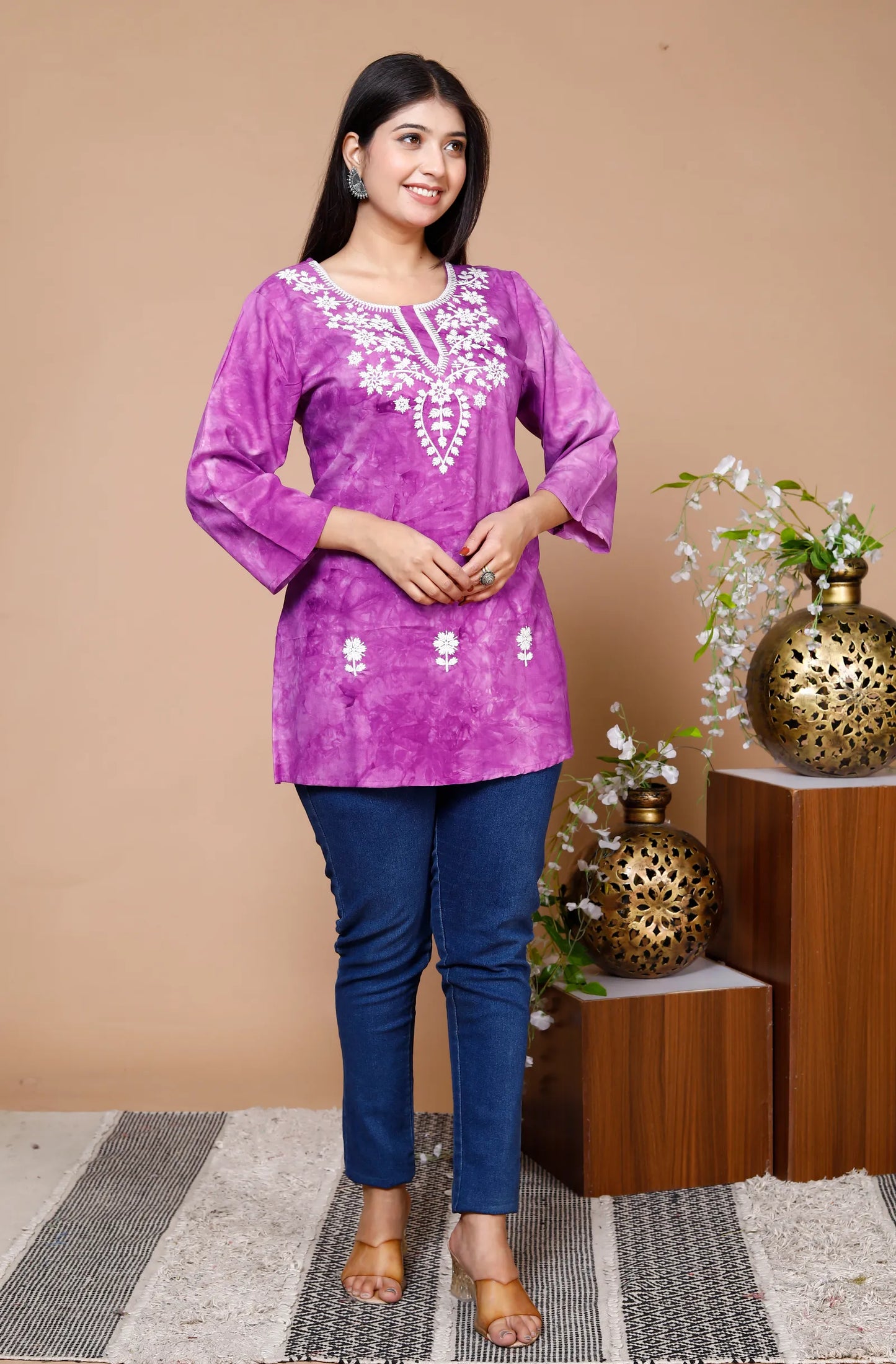 Chikankari Top