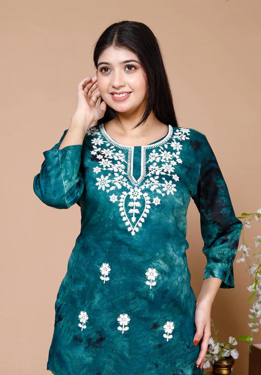 Chikankari Top