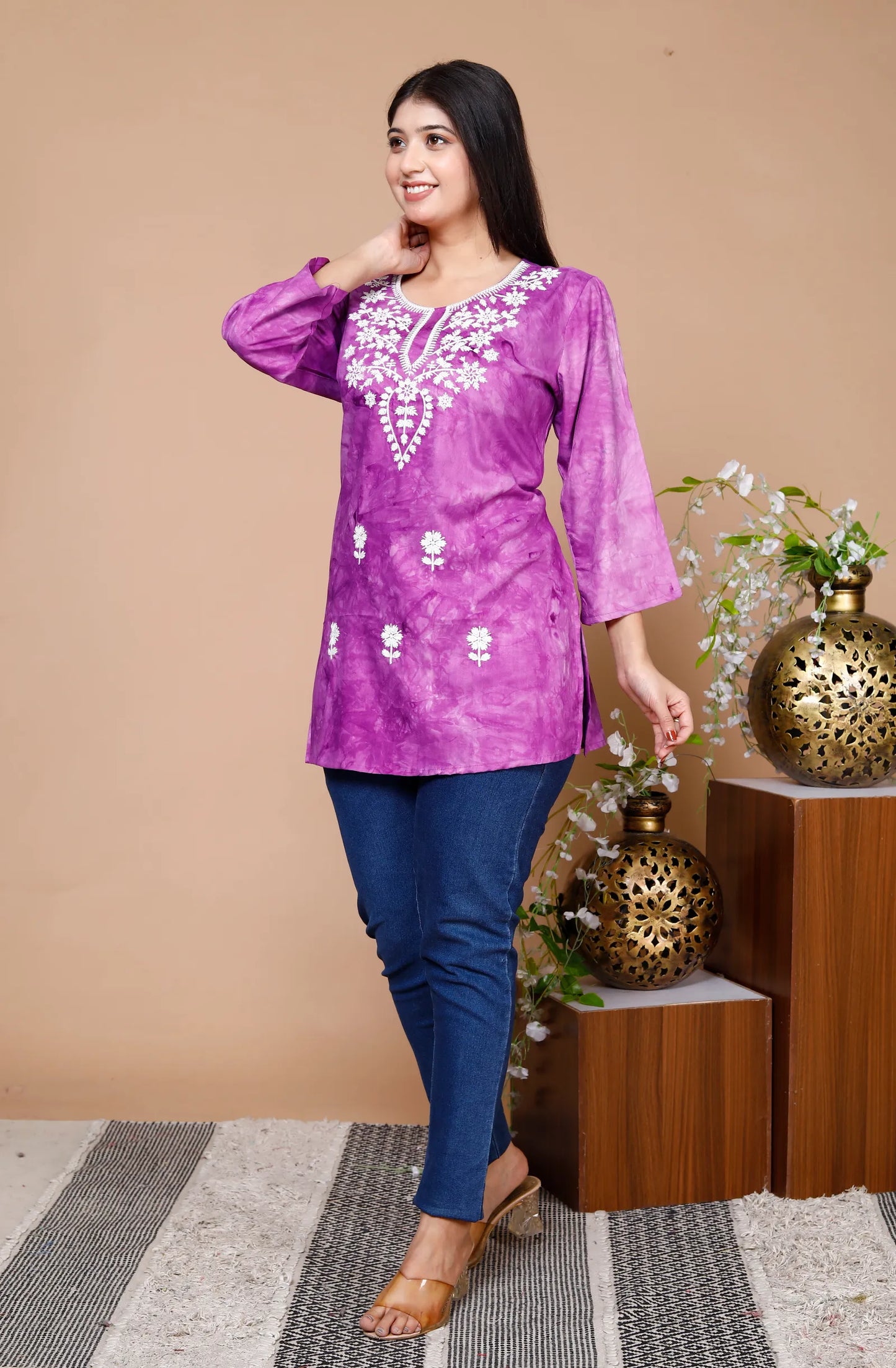 Chikankari Top