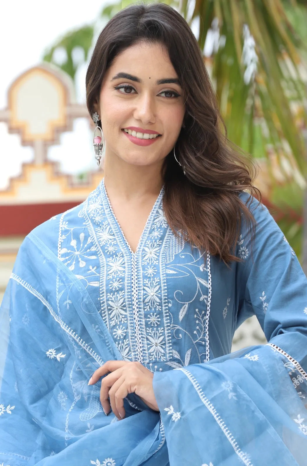 Lucknowi Suit Set