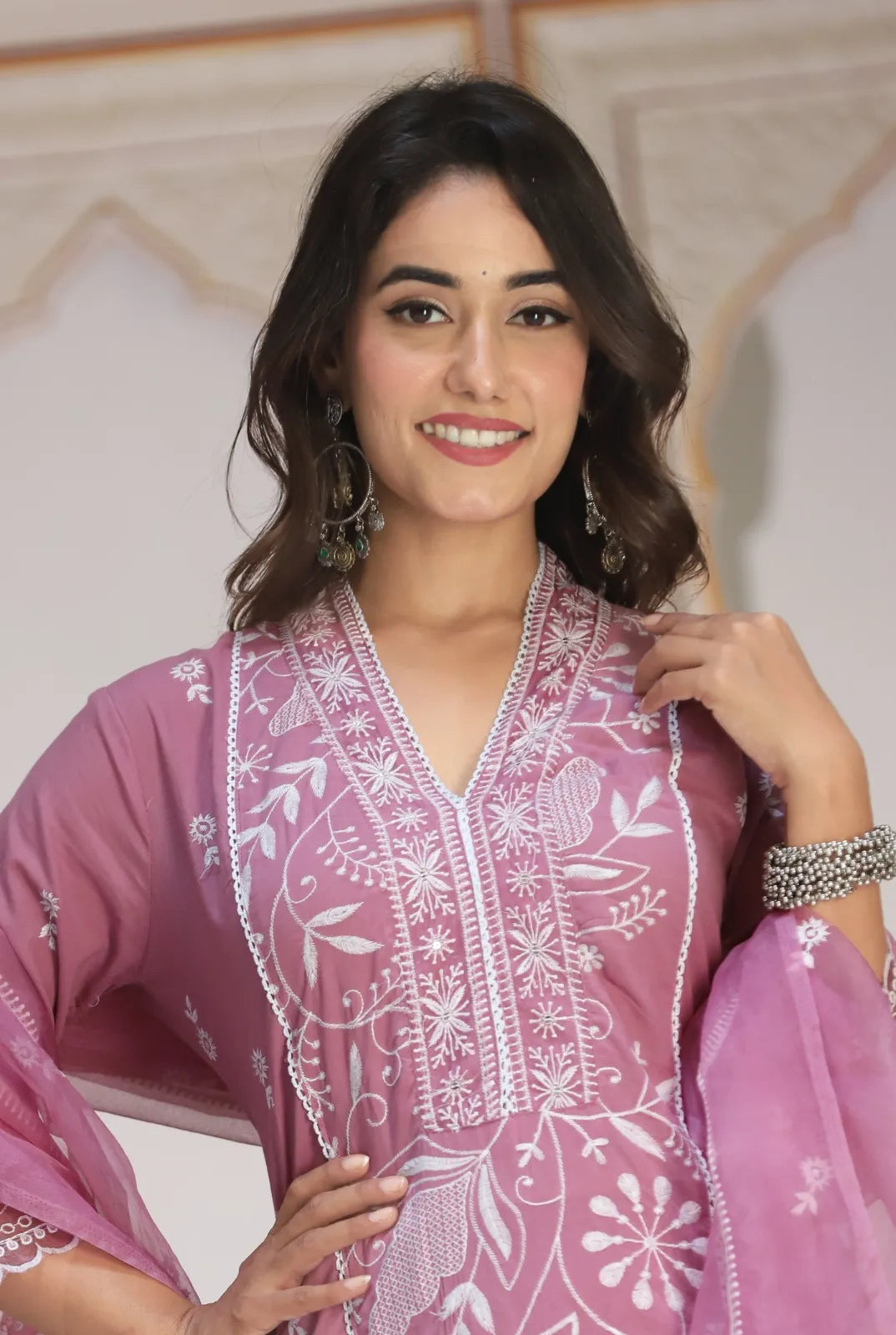 Lucknowi Suit Set